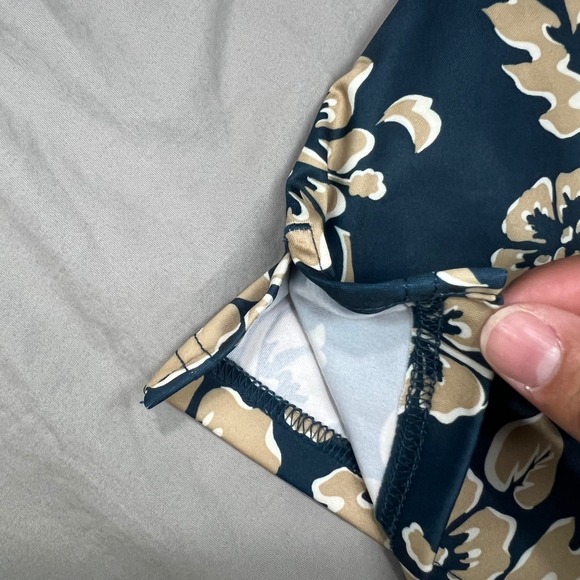 REYN SPOONER Men's XL Hawaiian Floral Print Polyester Short Sleeve Polo Shirt - Picture 6 of 12